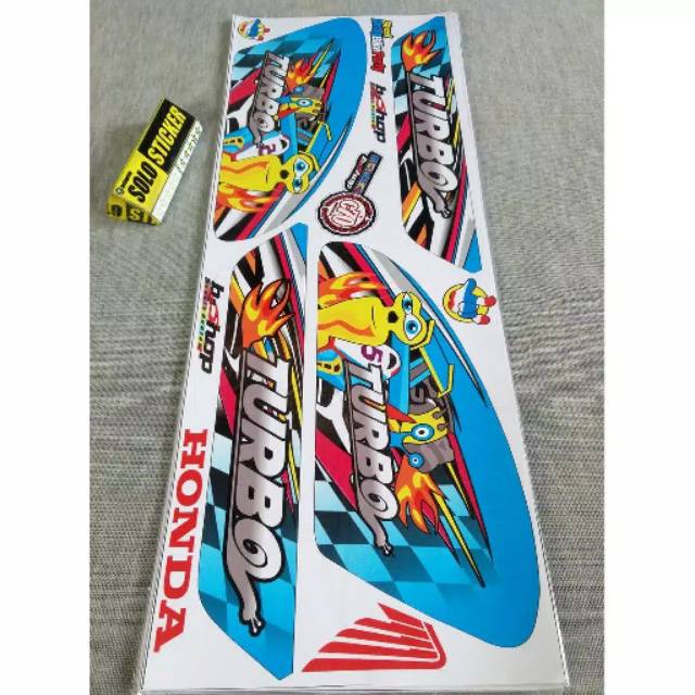 BISA COD (TERLENGKAP) -Striping Motor Variasi Honda C70-Pitung Marsupilami