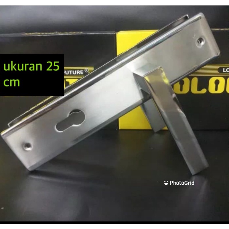 Promo handle pintu besar 25 cm/ gagang pintu rumah ukuran besar 25 cm harga promo Handle pintu stanlis padat pegangan pintu,tarikan pintu gagang pintu stanlis steel padat  kunci bsr