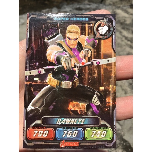 MARVEL LEGENDS HAWKEYE CARD