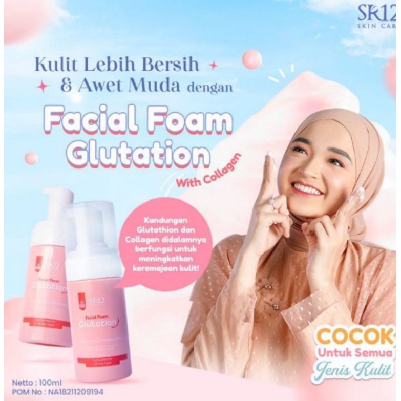 Facial Foam Glutation SR12