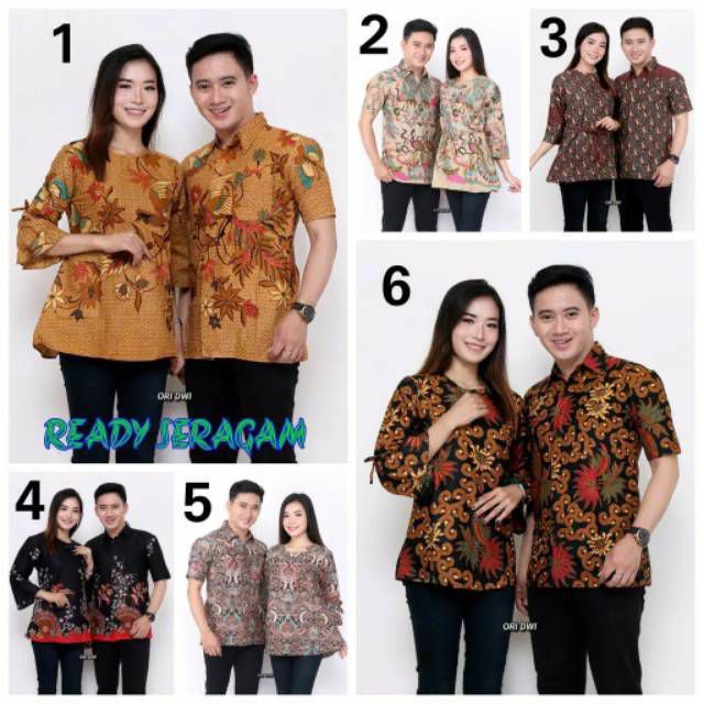 Batik Dolby Dolbi Dobi Dobby Keluarga Batik Couple Sarombit