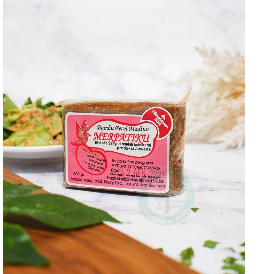 

Buat Anda MERPATIKU BUMBU PECEL MADIUN 200GR
