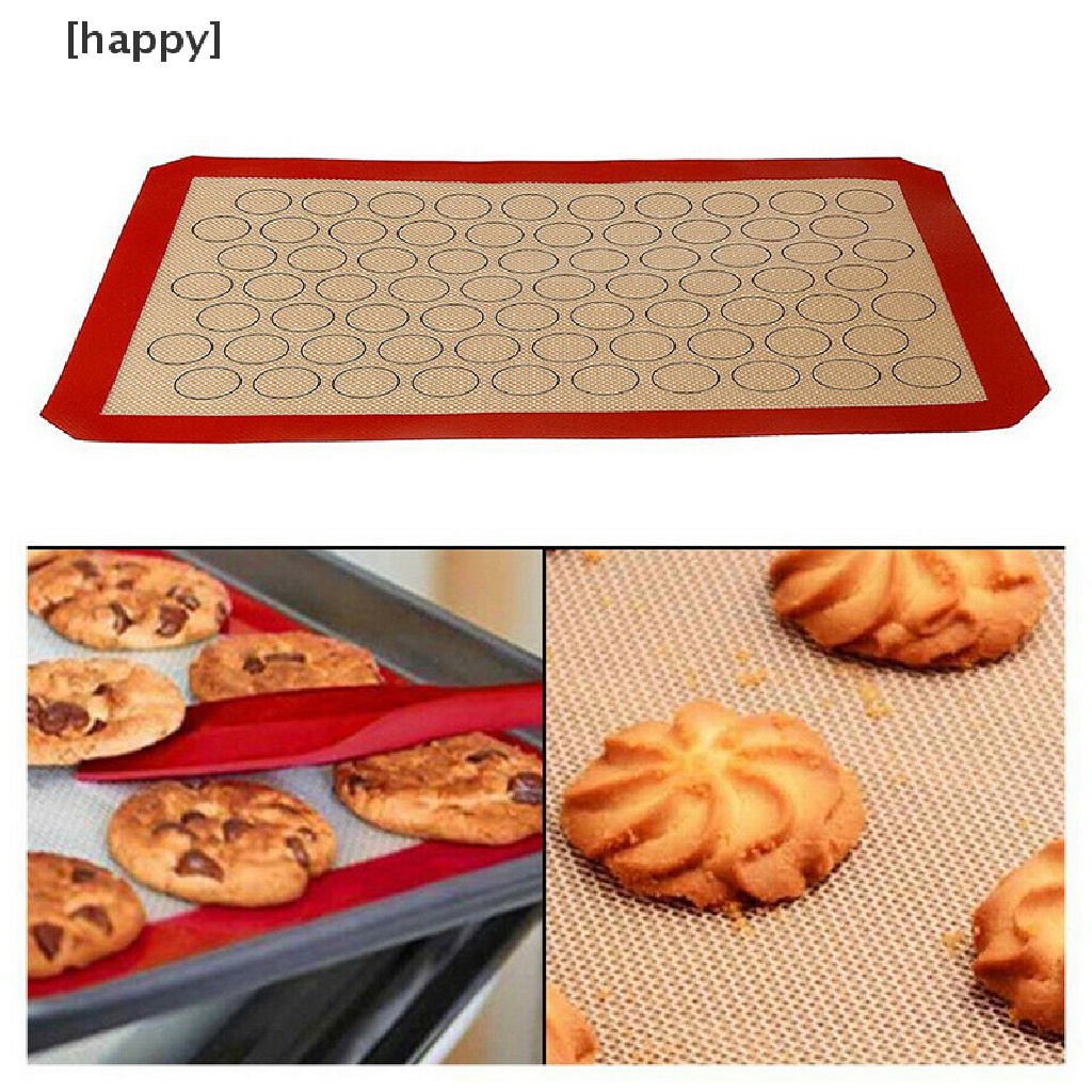 HA Nonstick Silicone Mat Baking Oven Pastry Liner Macaron Cake Sheet Kitchen  ID