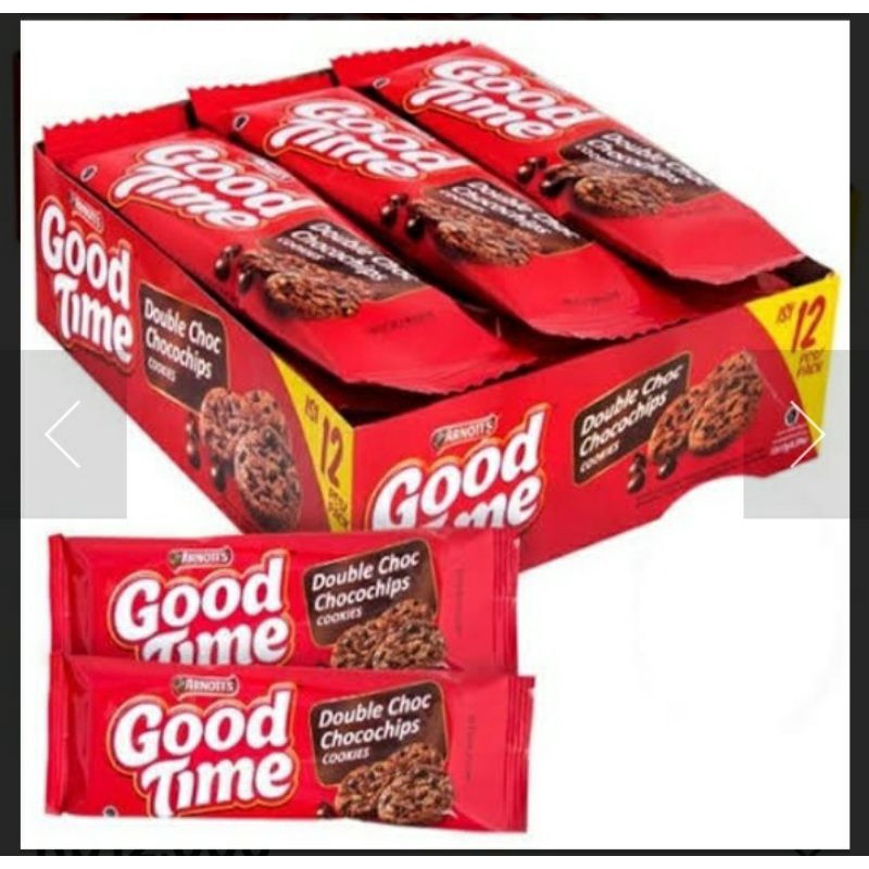 

good time biskuit coklat box isi 12