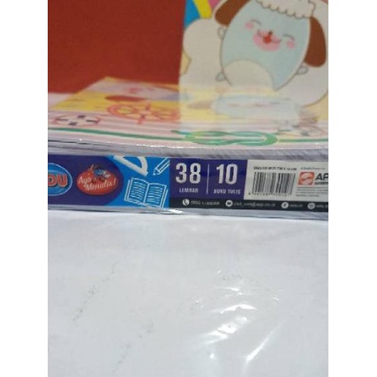 

Sudah READY.. Buku Tulis SIDU 38 lembar (1 pack isi 10 buku) MURAH