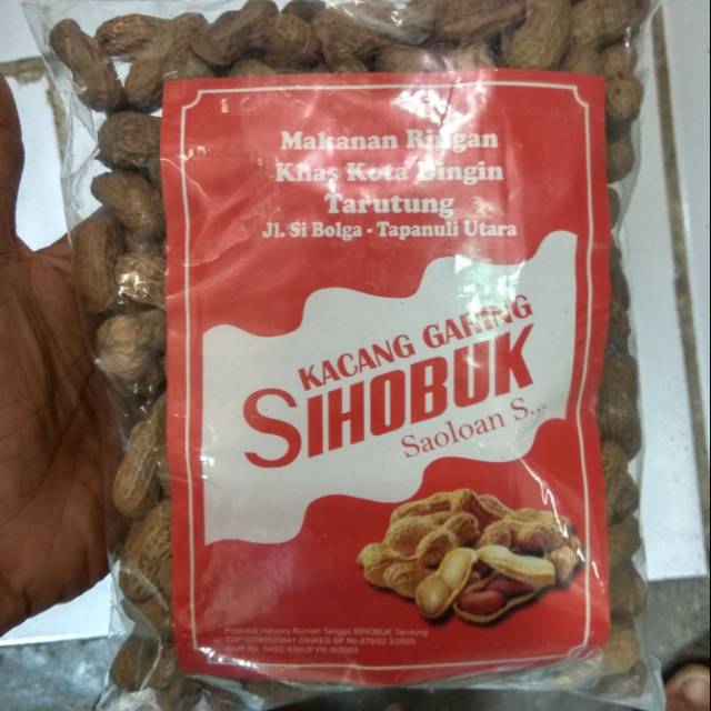 

Kacang sihobuk khas medan , berat 250 gram