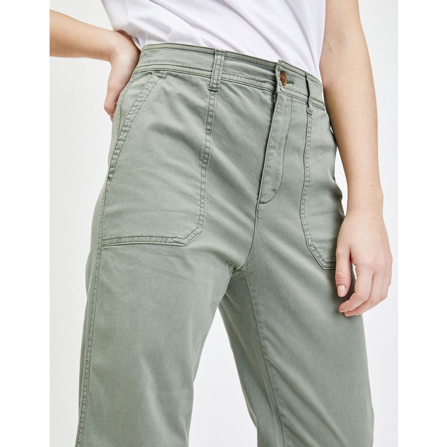 Gap Ankle Chino Pants Girlfriend High Rise Waisted | Celana Panjang Wanita