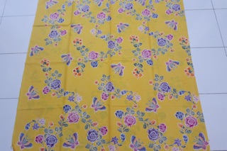 Batik Encim Pekalongan  Motif bunga  Tabur CEPLOK KUPU KUPU 