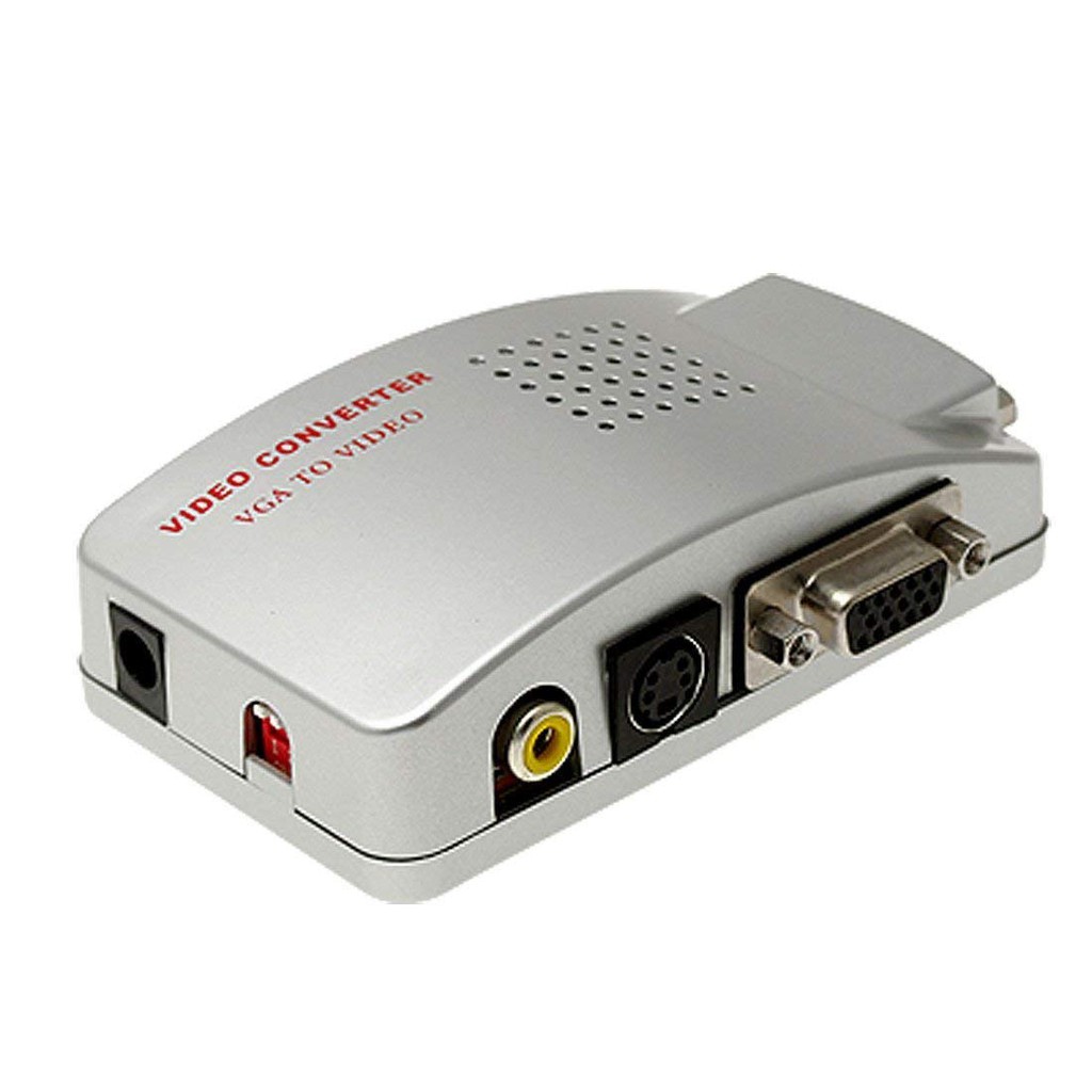 Box Converter VGA to RCA AV Audio