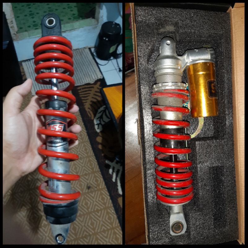 SHOCK YSS NON TABUNG DAN RIDE IT GP TABUNG BAWAH VARIO125 OLD