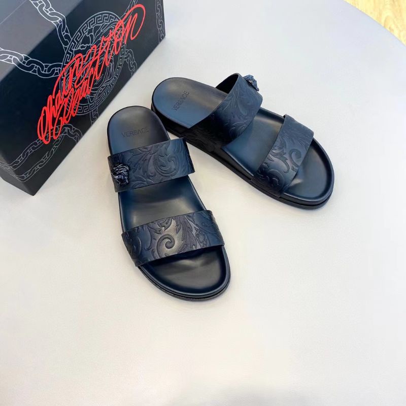 sandal pria slide sendal cowok selop slippers vers4ce mirror