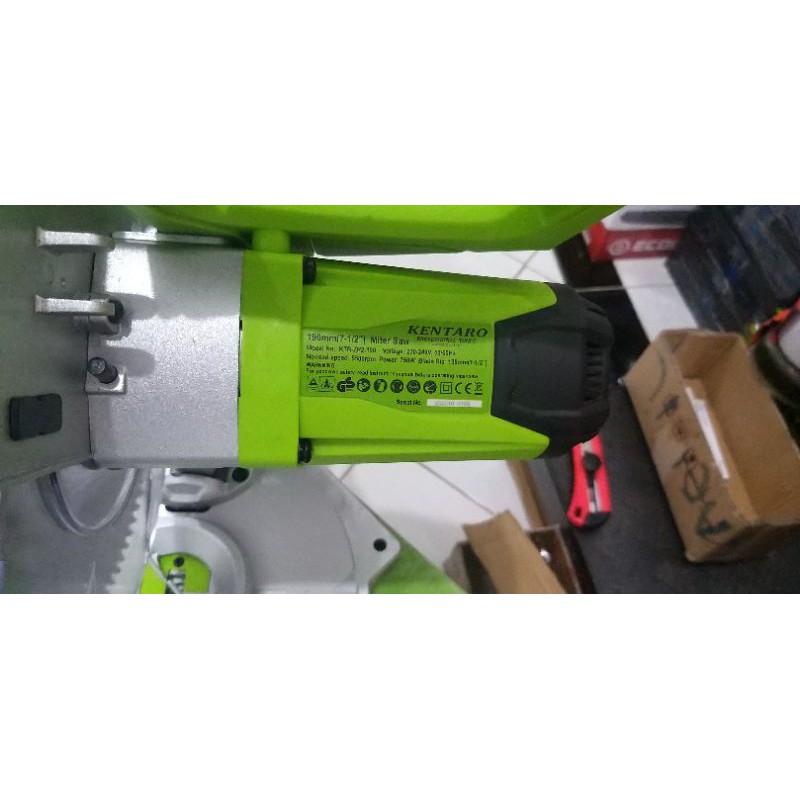 Kentaro Mesin Gergaji aluminium 7inch Miter saw 7in almini mitersaw