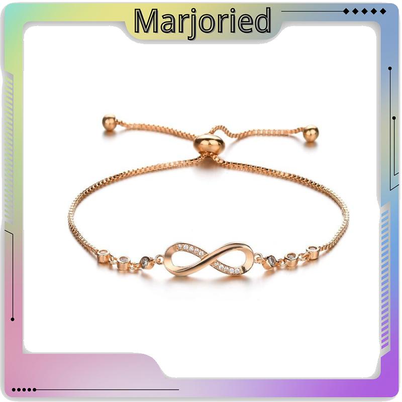 Korea Titanium Emas Gelang Hypoallergenic Adjustable Wanita Fashion Gelang Perhiasan Aksesoris Hadiah-MJD