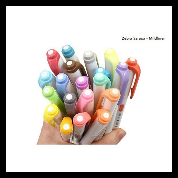 

PRODUK TERLATIS MILDLINER ZEBRA BOLD TIP & FINE TIP - 4.0 MM & 1.0 MM - 1.4 MM BARANG TERUPDATE