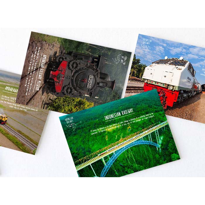 

Kartu Pos Kereta Api - Postale