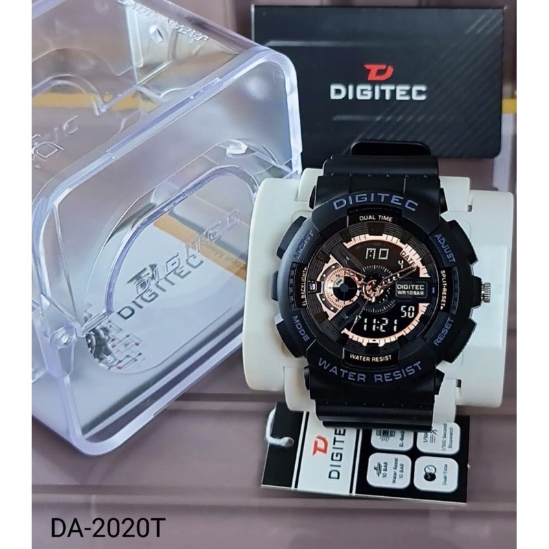 Digitec DA 2020T / DG 2020T Original Dan Anti Air Jam Tangan Digitec Pria