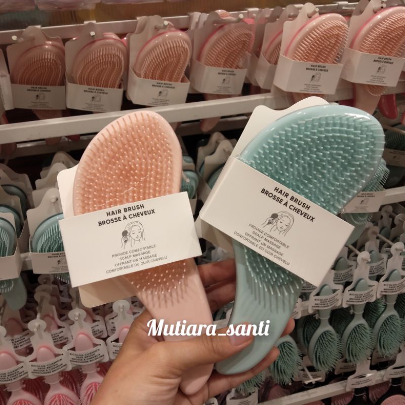 sisir rambut miniso / hair brush miniso