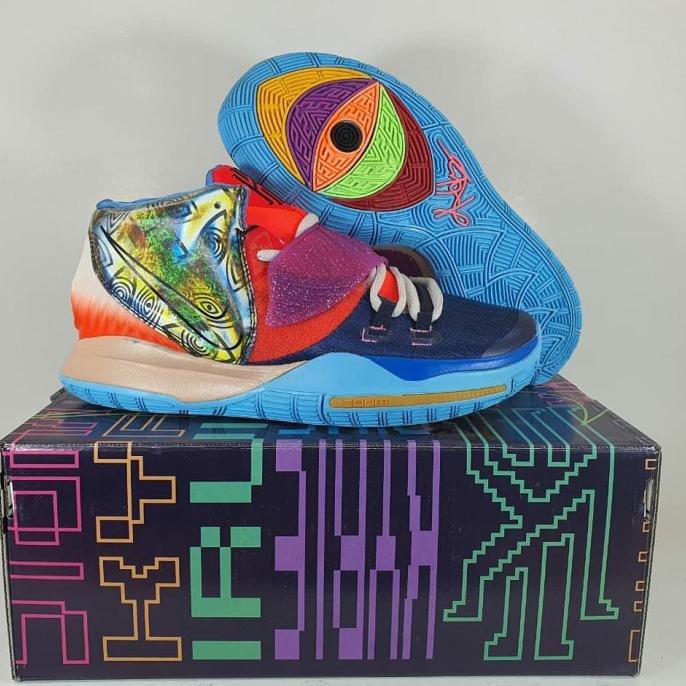 Sepatu Nike Kyrie 6 Pre Wolrd-Sepatu Nike-Sepatu Basket-Sneakers Famozmart