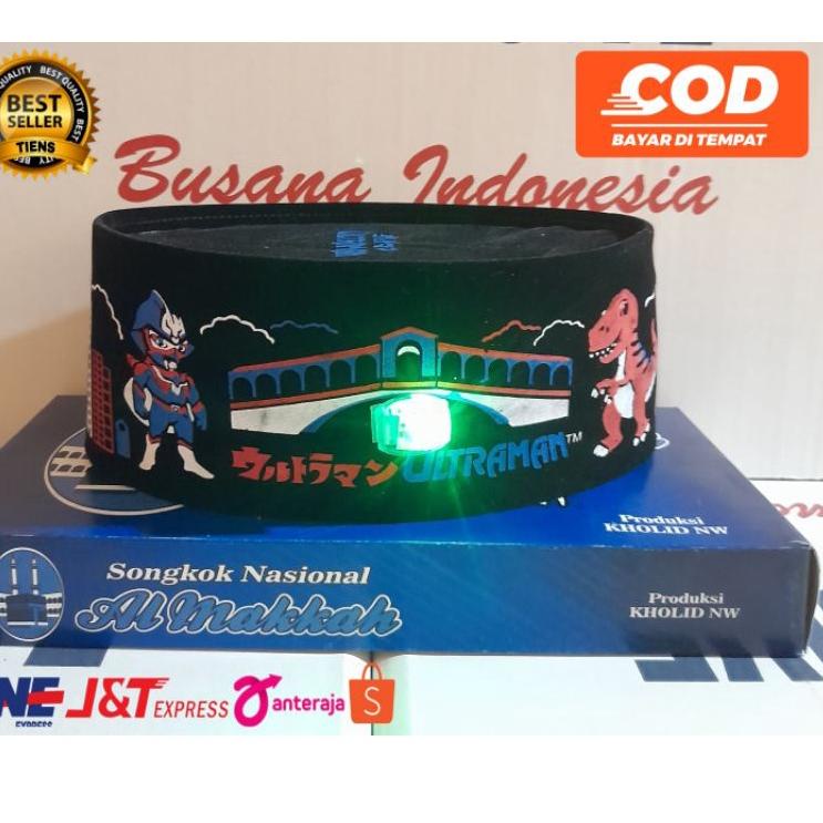 Peci Anak led / Peci Anak Karakter LED / Peci LED | DK.27Jn22r