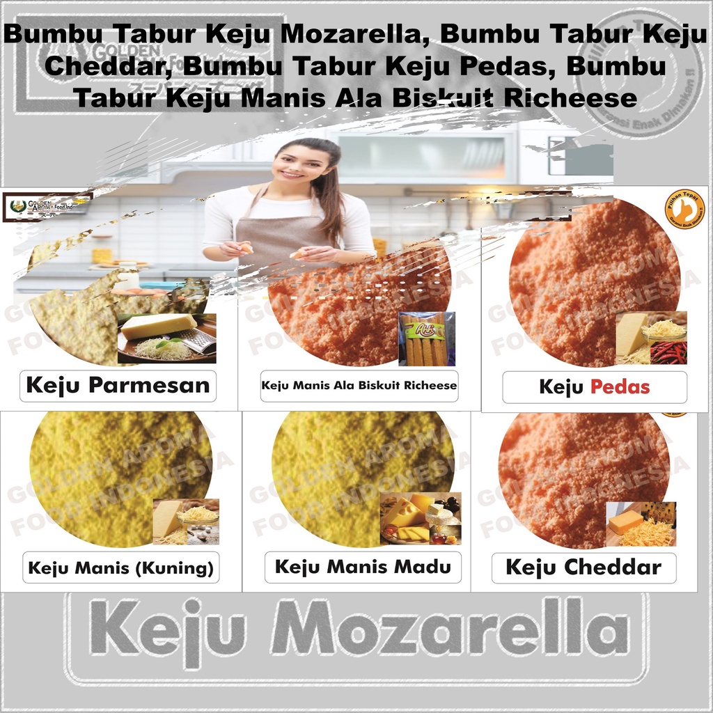 

Bumbu Tabur Rasa Keju Asin Keju Taro Manis Premium Umtuk Bubuk Tabur Bumbu Keripik Kentang Lidi Ayam Makaroni Jamur Tahu Penyedap Rasa Keju Cheddar 100 gram Jual Bubuk Tabur Rasa Keju Mozarella Powder Murah Enak