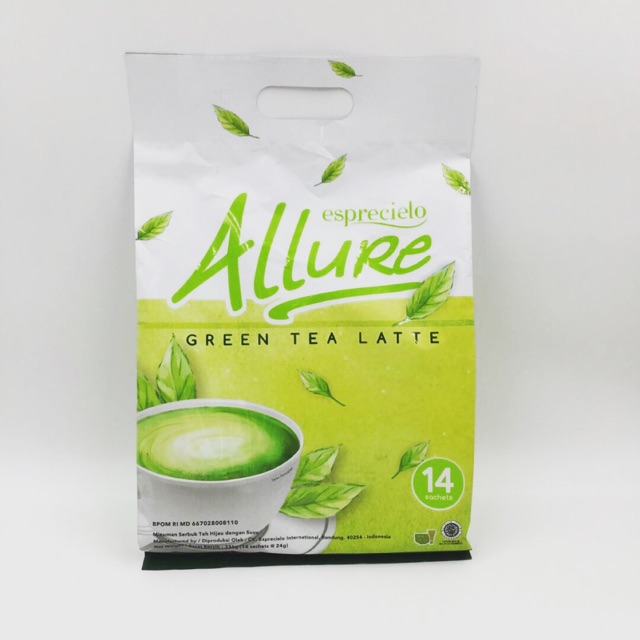 ALLURE GREEN TEA LATTE (2rasa) Ready Stok Best Seller Welcome Reseller Minuman Matcha Delicious