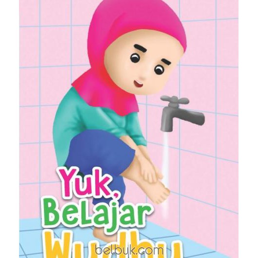 [CoverDepan Surabaya] Buku Anak YUK BELAJAR WUDHU DAN SHOLAT