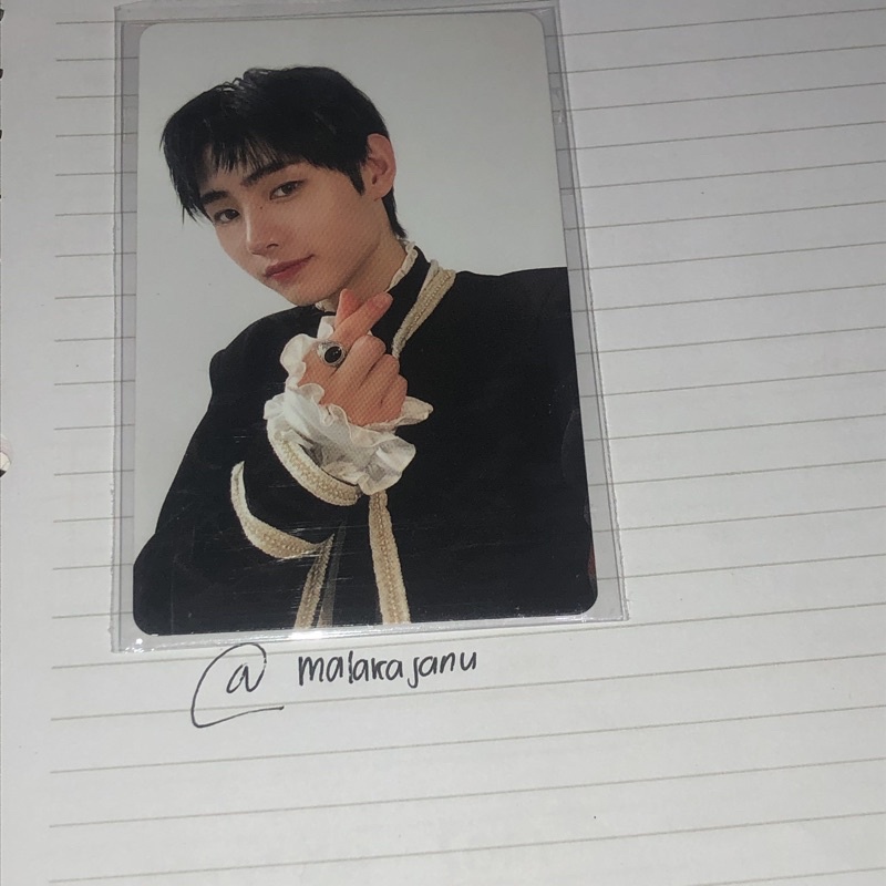 [BOOKED] pc sunghoon dusk a ver akik finger heart