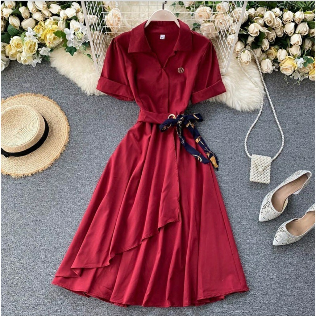 *[MCFK] Dress Korea / Dress Lamira / Baju Dress Wanita Terbaru / Dress / Pakaian Wanita Dress