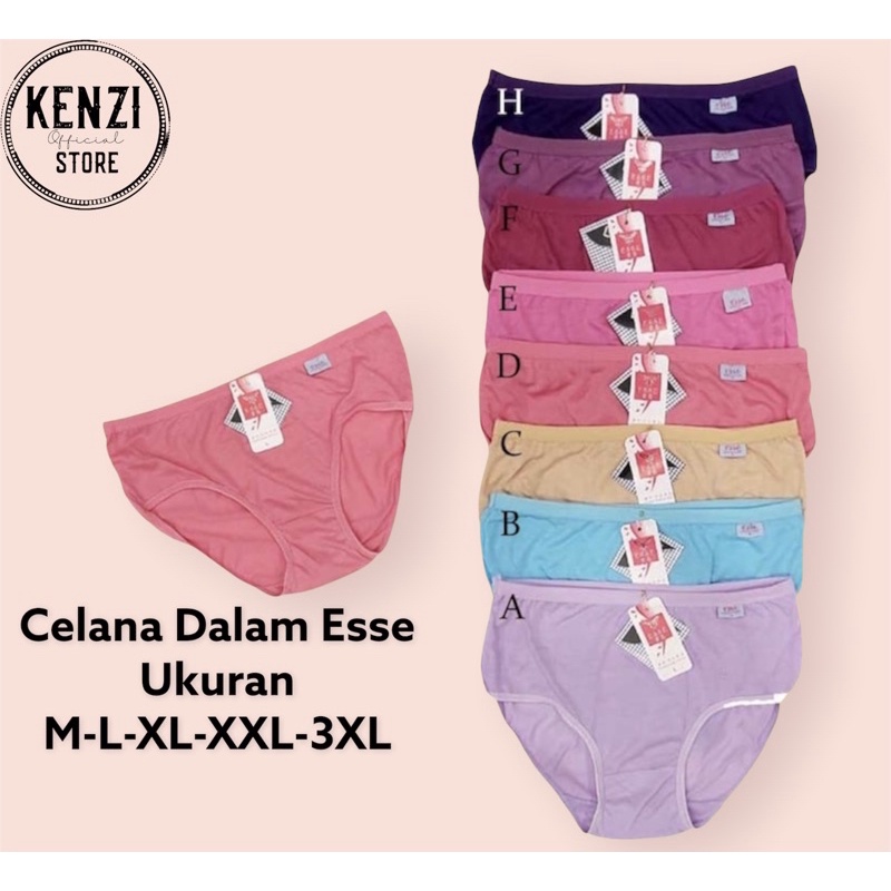 CD CELANA DALAM WANITA PEREMPUAN DEWASA ESSE / JUMBO BIG SIZE