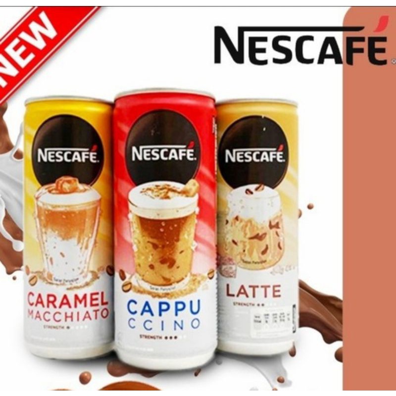 

(KSY)NESCAFE CAPUCINO/CARAMEL MOCHIATO/LATTE 220ML