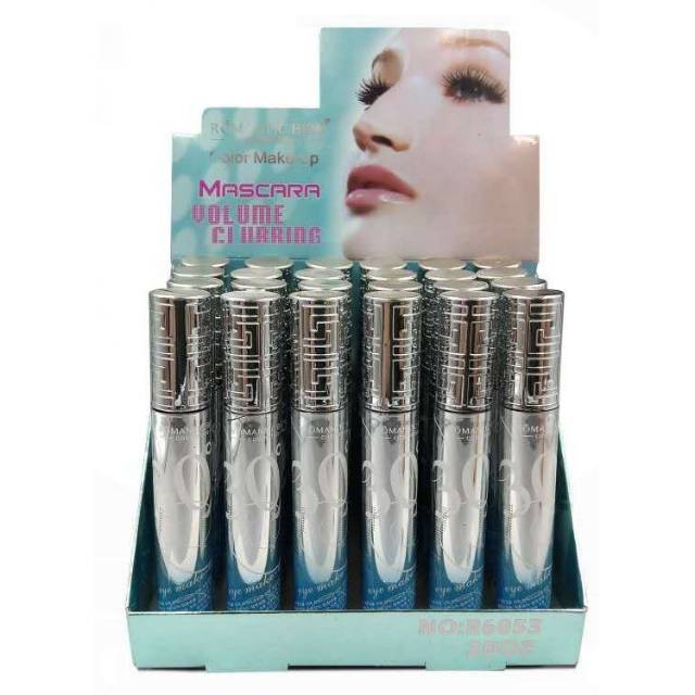 ( PER3PC ) MASKARA ROMANTIC BIRD R6053 / VOLUME CLUBBING LONGLASH / MASCARA BENING MAYBELLINE