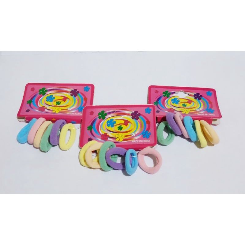KBN04 Karet Nylon Isi 6 Kecil 2cm Warna