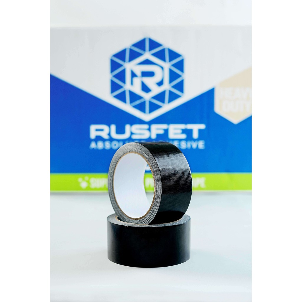 RUSFET CLOTH TAPE HITAM