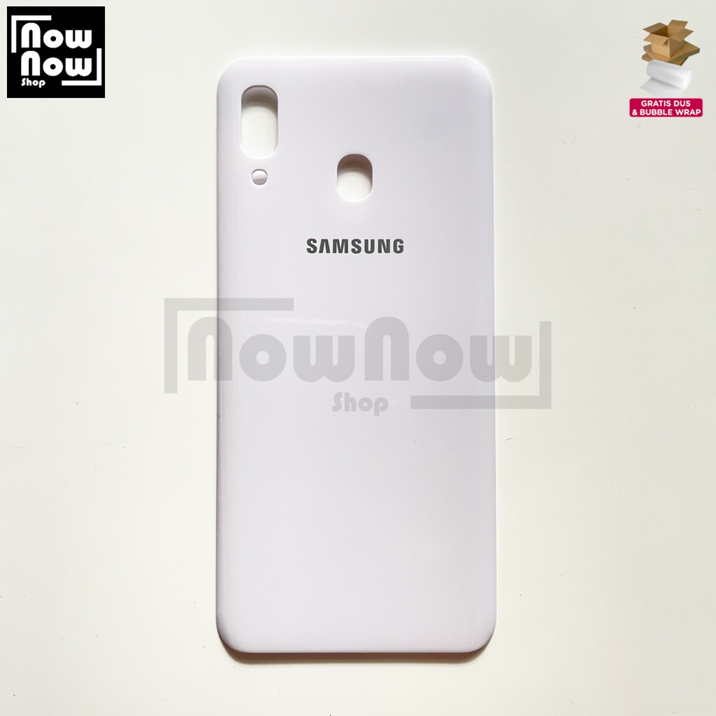 Backdoor Tutup Belakang Baterai Backcover Back Casing Housing Samsung Galaxy A30 A305 A305F A305FN A305G Cover Belakang SM-A305F SM-A305FN SM-A305G SM-A305GN SM-A305YN SM-A3050 SM-A305N SM-A305GT