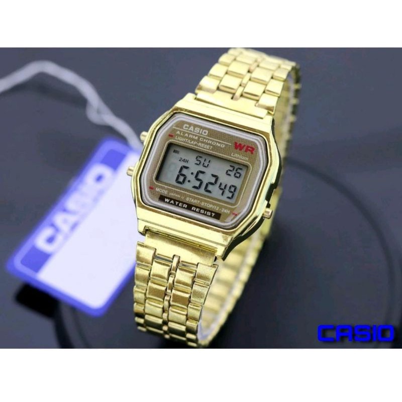 Jam Tangan_Casio_Pria Wanita Terlaris Stainliss