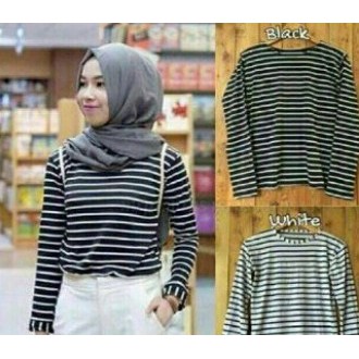 iseven p STEVI TOP / STEVY TOP / STEVIA TOP / TSHIRT SALUR WANITA