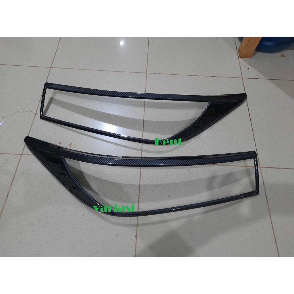 Garnish Lampu Depan Head lamp garnish all new innova reborn carbon