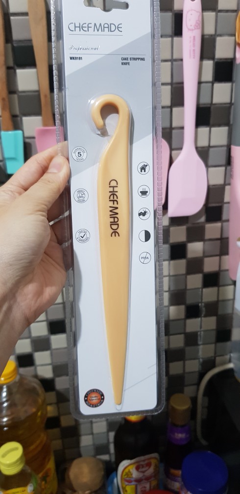 Pisau Pemisah Kue / Cake Stripping Knife Chefmade - Wk9191