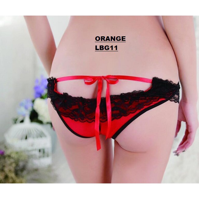 Bra Lingerie Transparant Ninja - Merah Muda