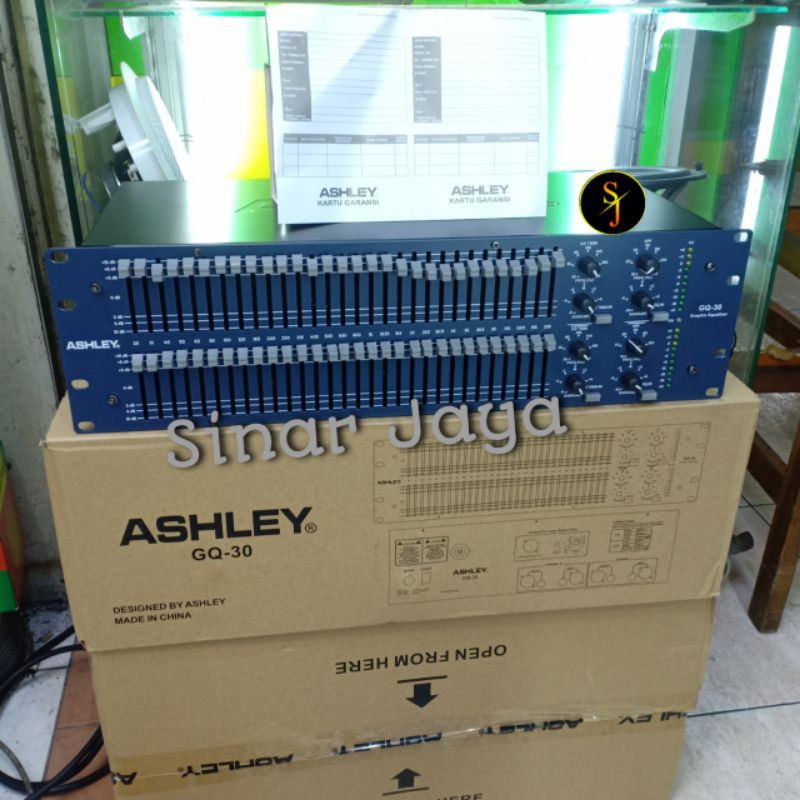 Equalizer Ashley GQ 30 EQ 3U ORIGINAL PRODUCT GQ30