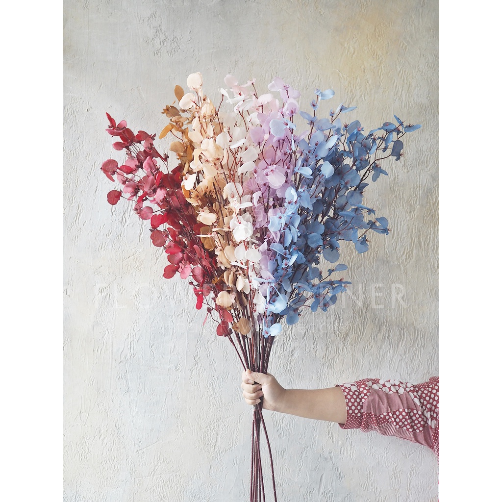 Bunga Artificial Anggrek Oncidium Dekorasi Warna (B22108)