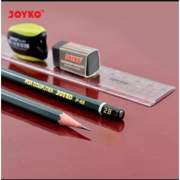 

TULIS-ALAT- 12 PC / 1 LUSIN PENSIL JOYKO 2B -ALAT-TULIS.