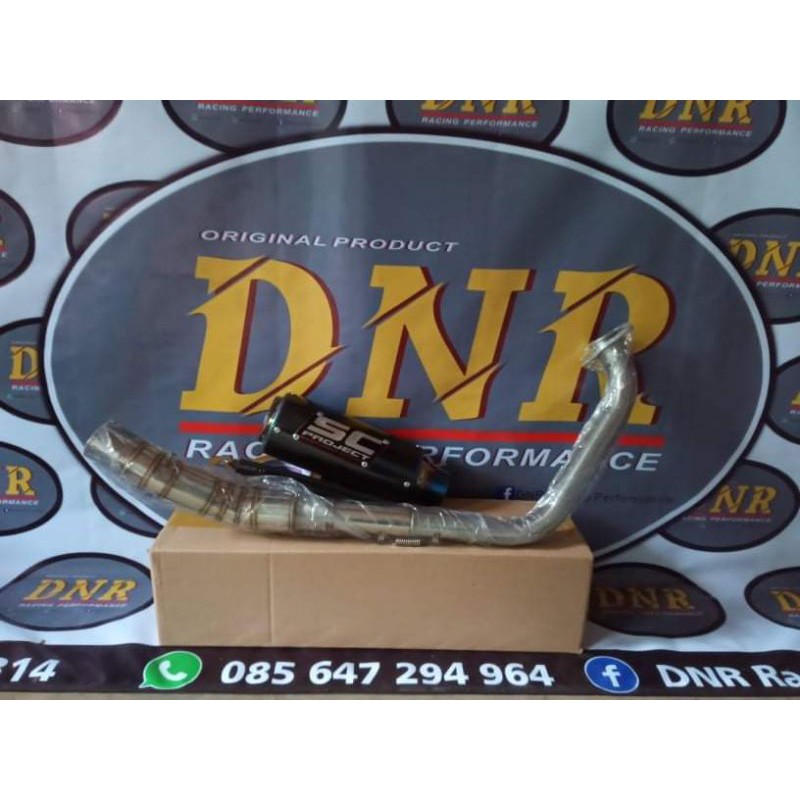 Knalpot SC Project cbr150, r15 vixion, gsx150