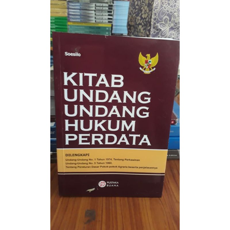 KITAB UNDANG UNDANG HUKUM PERDATA