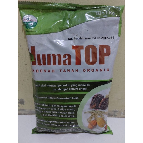 HUMATOP 1 KG pembenah tanah organik asam humat 100%