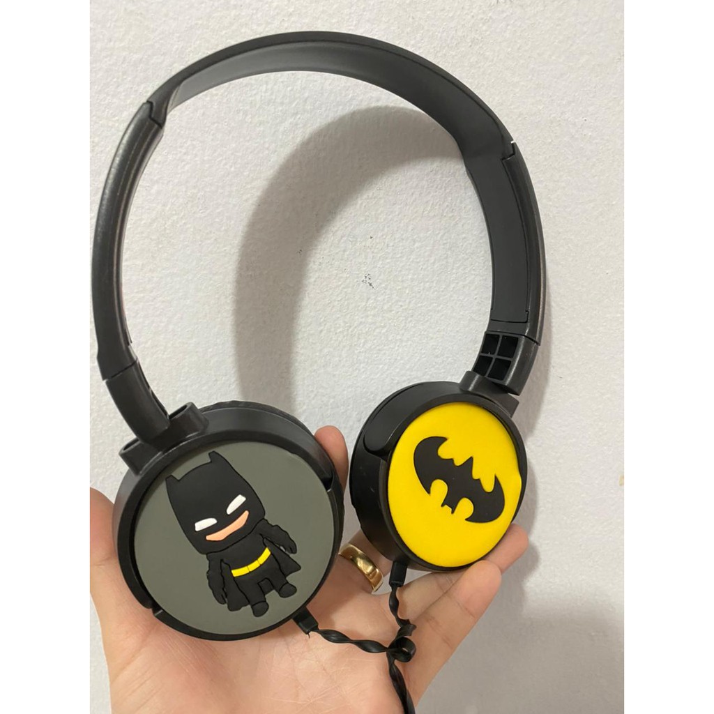 [ KT 3156 BATMAN]HEADPHONE KT-3156 BATMAN /AVENGERS SUPER BASS/ HEADSET KARAKTER ANAK