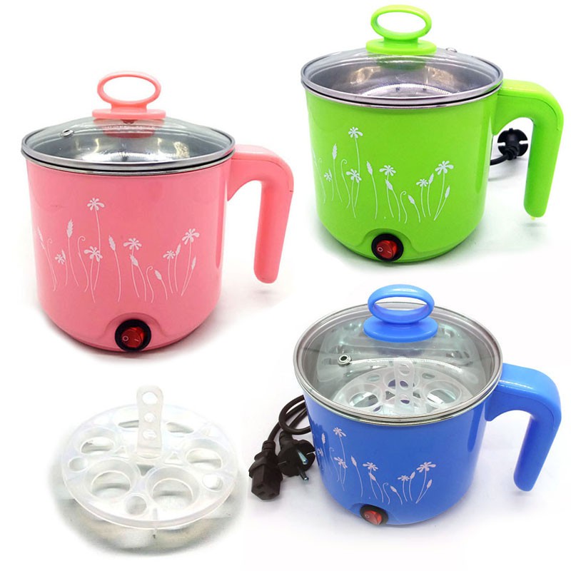 Panci listrik / teko listrik electric steamer pot stainless steel 18 cm Warna