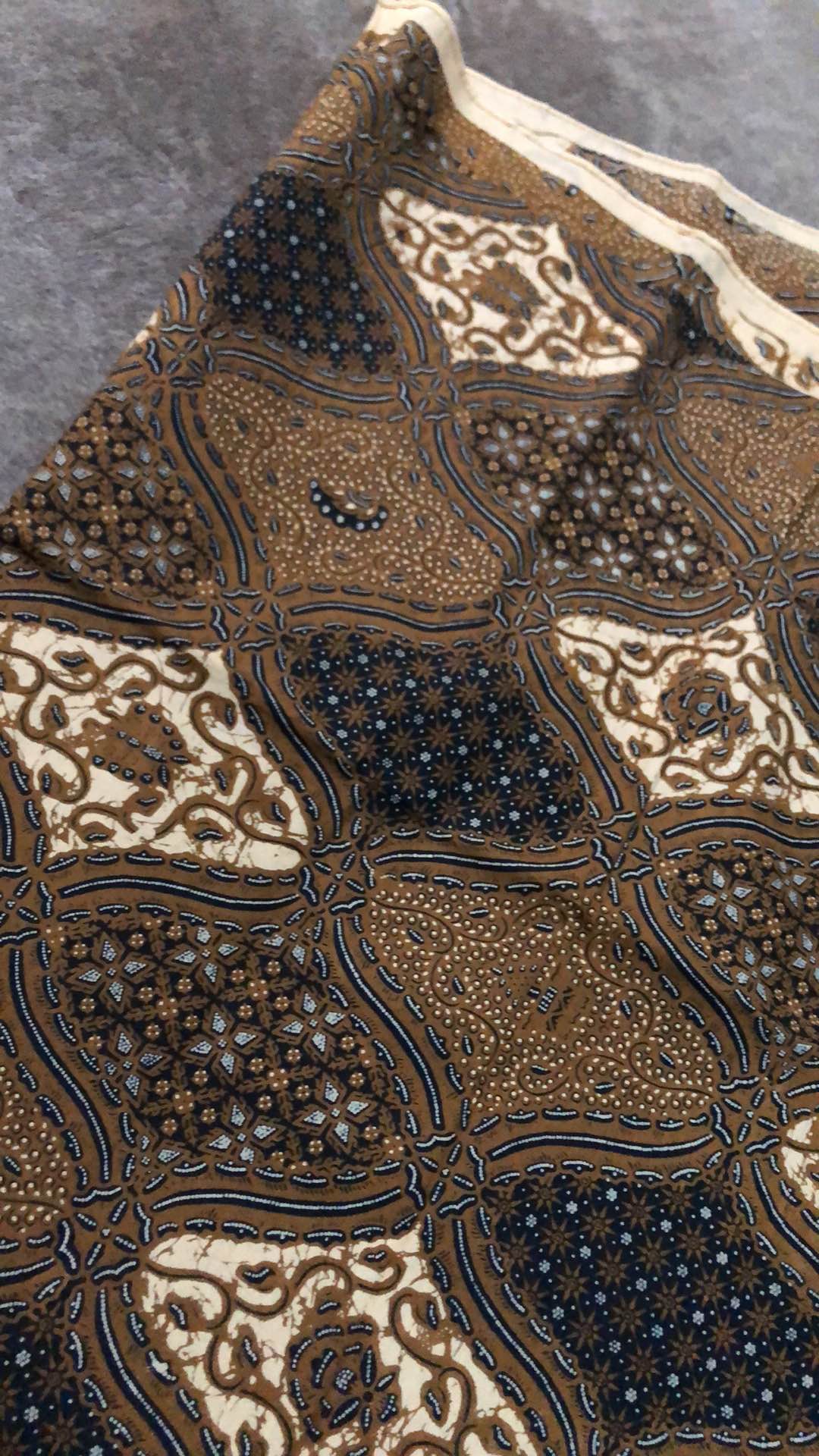 Kain Batik Solo Katun Sogan Lebar Sido Drajat Batiksoloamanah 105.000