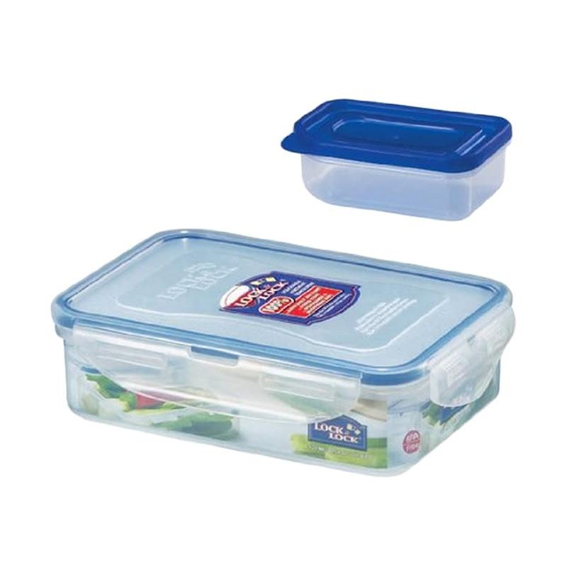 Lock &amp; Lock HPL 815 L Rectangular Short Food Container 550ml