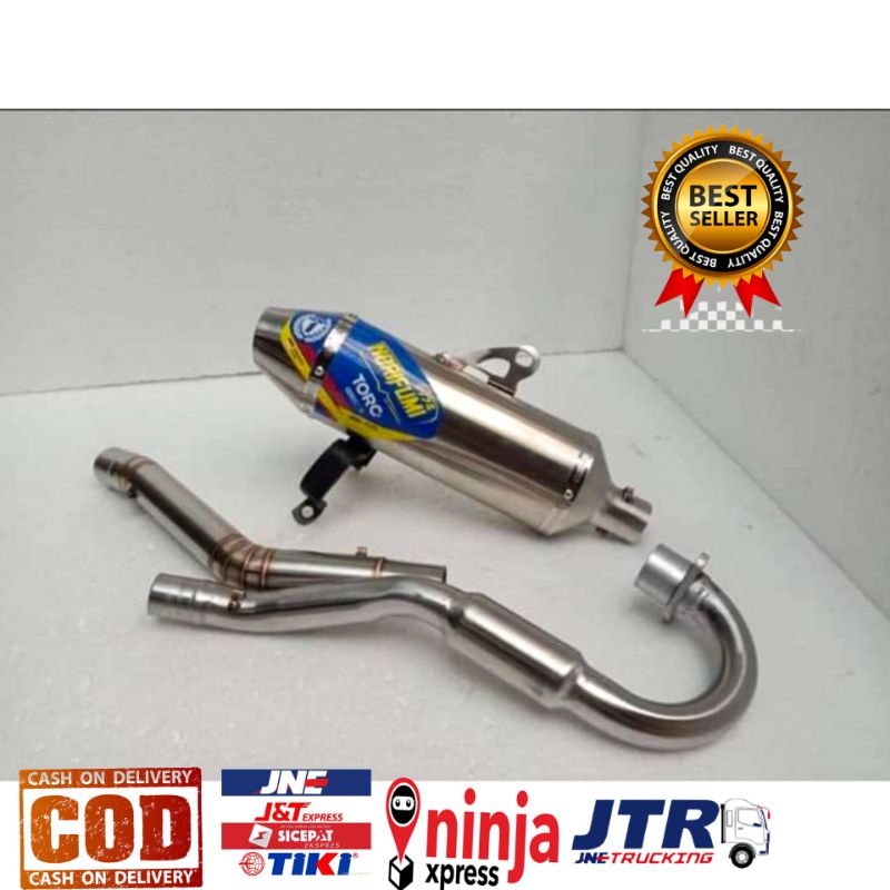 KNALPOT MOTOR RACING, CUSTOM SUARA CRF KLX D-TRACKER PNP TERMURAH TERLARIS RECOMEND